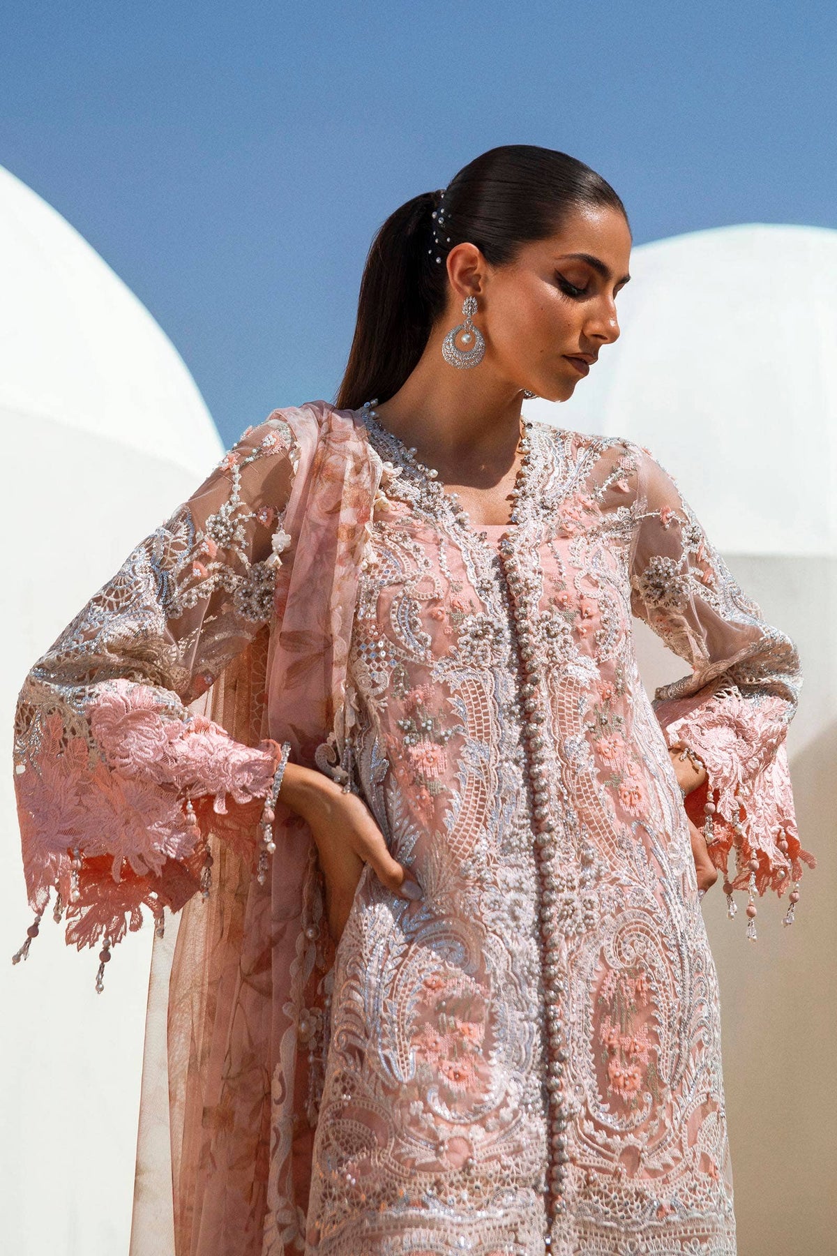Sana Safinaz | Nura Festive 24 | N241-006-3CT - Wedding Dress - Maria Faisal