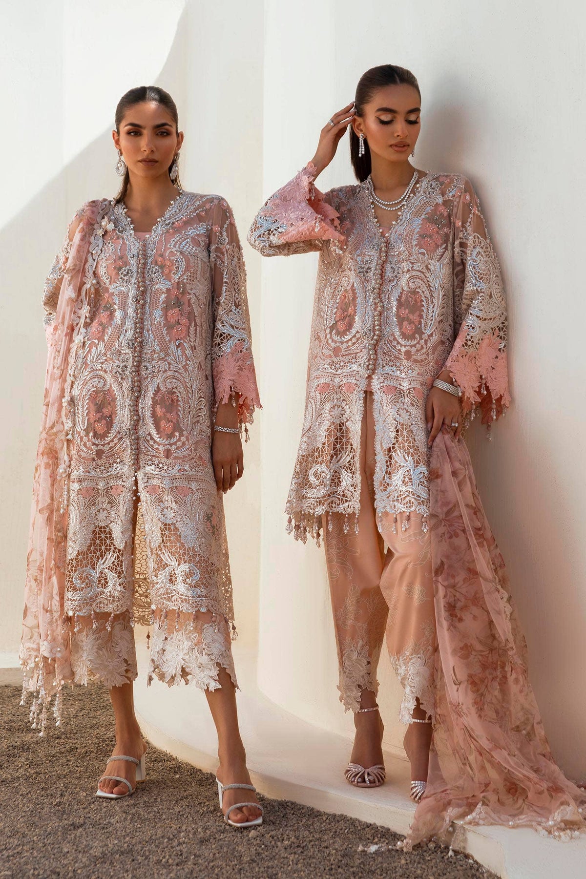Sana Safinaz | Nura Festive 24 | N241-006-3CT - Wedding Dress - Maria Faisal