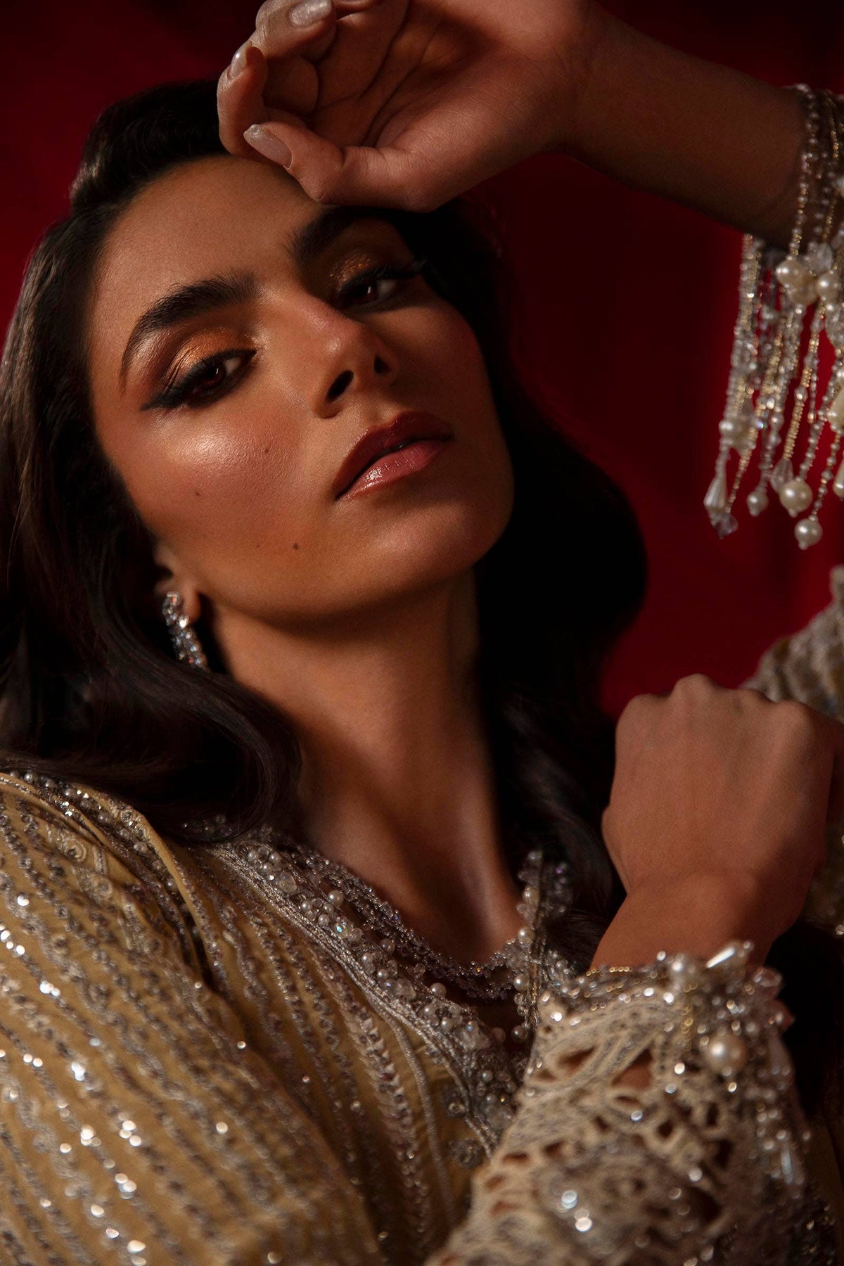 Sana Safinaz | Nura Festive 24 | N241-008-3CJ - Wedding Dress - Maria Faisal