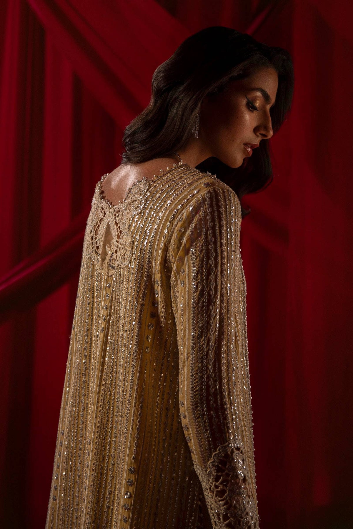 Sana Safinaz | Nura Festive 24 | N241-008-3CJ - Wedding Dress - Maria Faisal