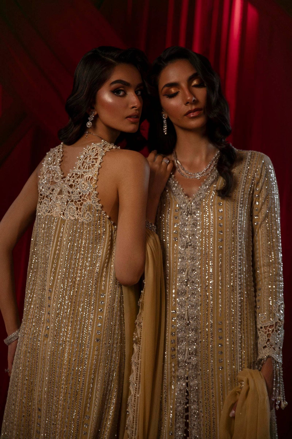 Sana Safinaz | Nura Festive 24 | N241-008-3CJ - Wedding Dress - Maria Faisal