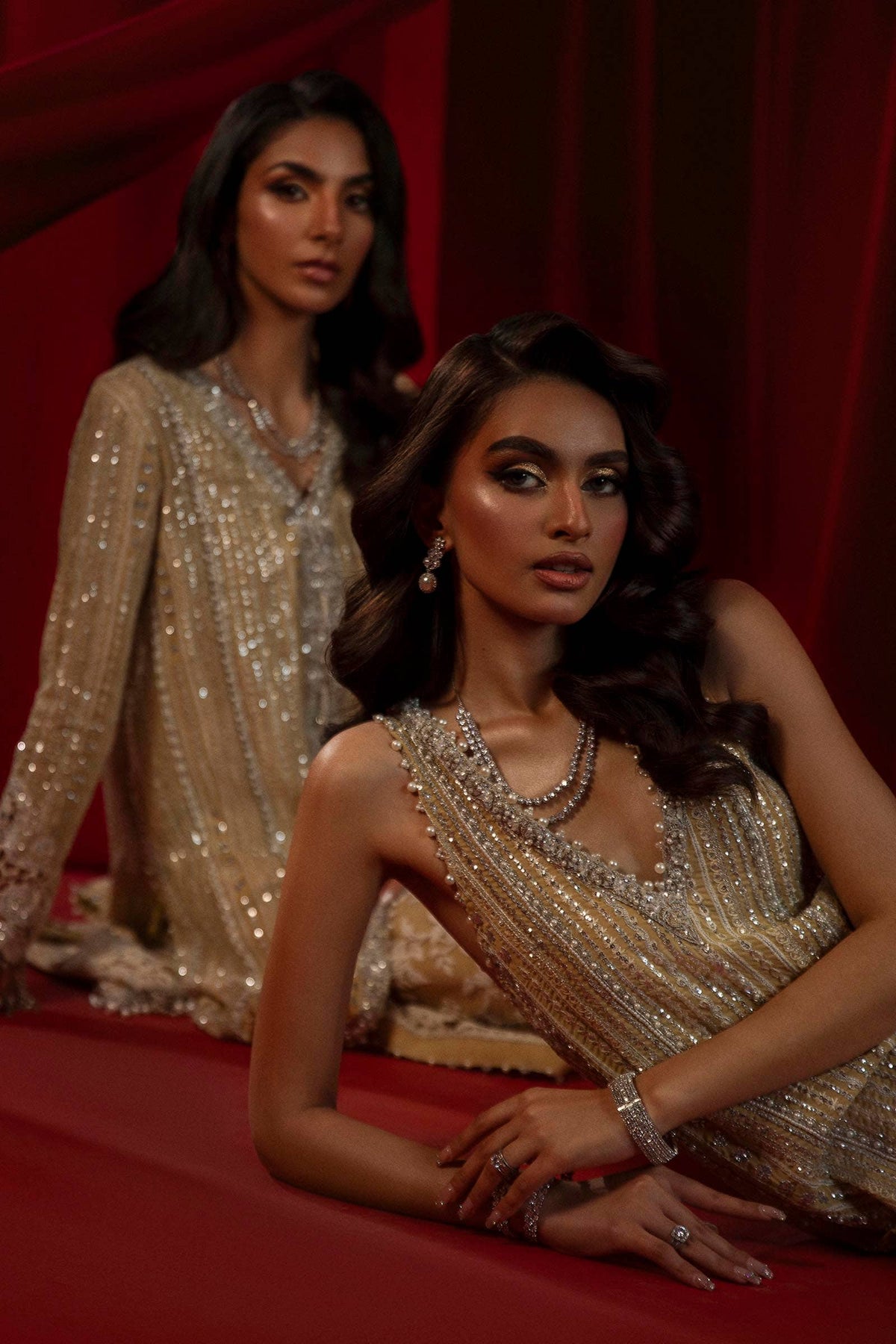 Sana Safinaz | Nura Festive 24 | N241-008-3CJ - Wedding Dress - Maria Faisal
