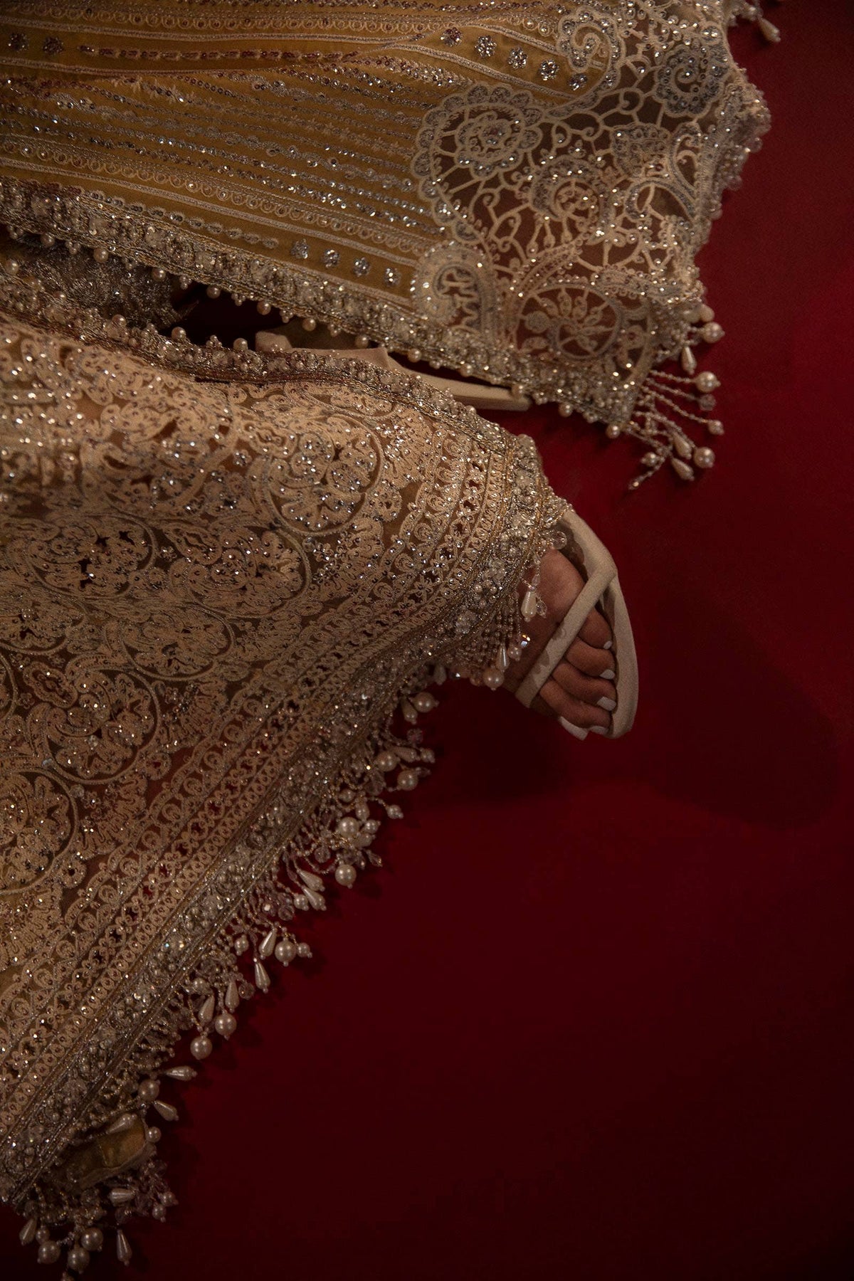 Sana Safinaz | Nura Festive 24 | N241-008-3CJ - Wedding Dress - Maria Faisal