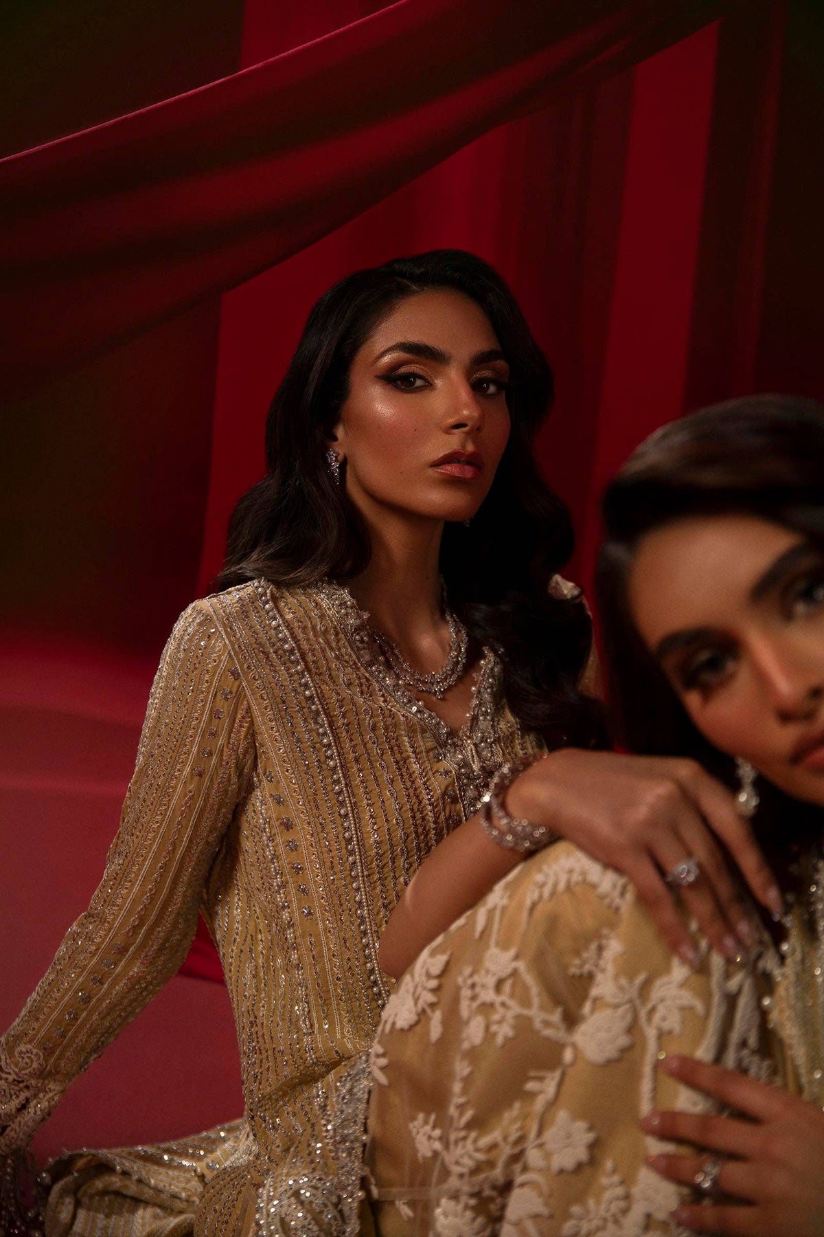 Sana Safinaz | Nura Festive 24 | N241-008-3CJ - Wedding Dress - Maria Faisal