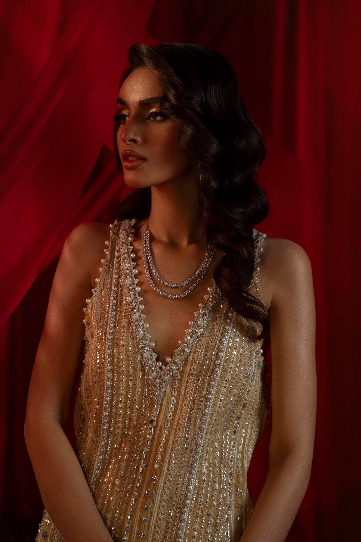 Sana Safinaz | Nura Festive 24 | N241-008-3CJ - Wedding Dress - Maria Faisal