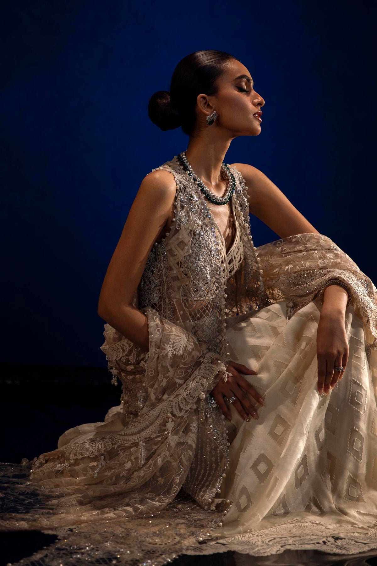 Sana Safinaz | Nura Festive 24 | N241-001-3CT - Wedding Dress - Maria Faisal