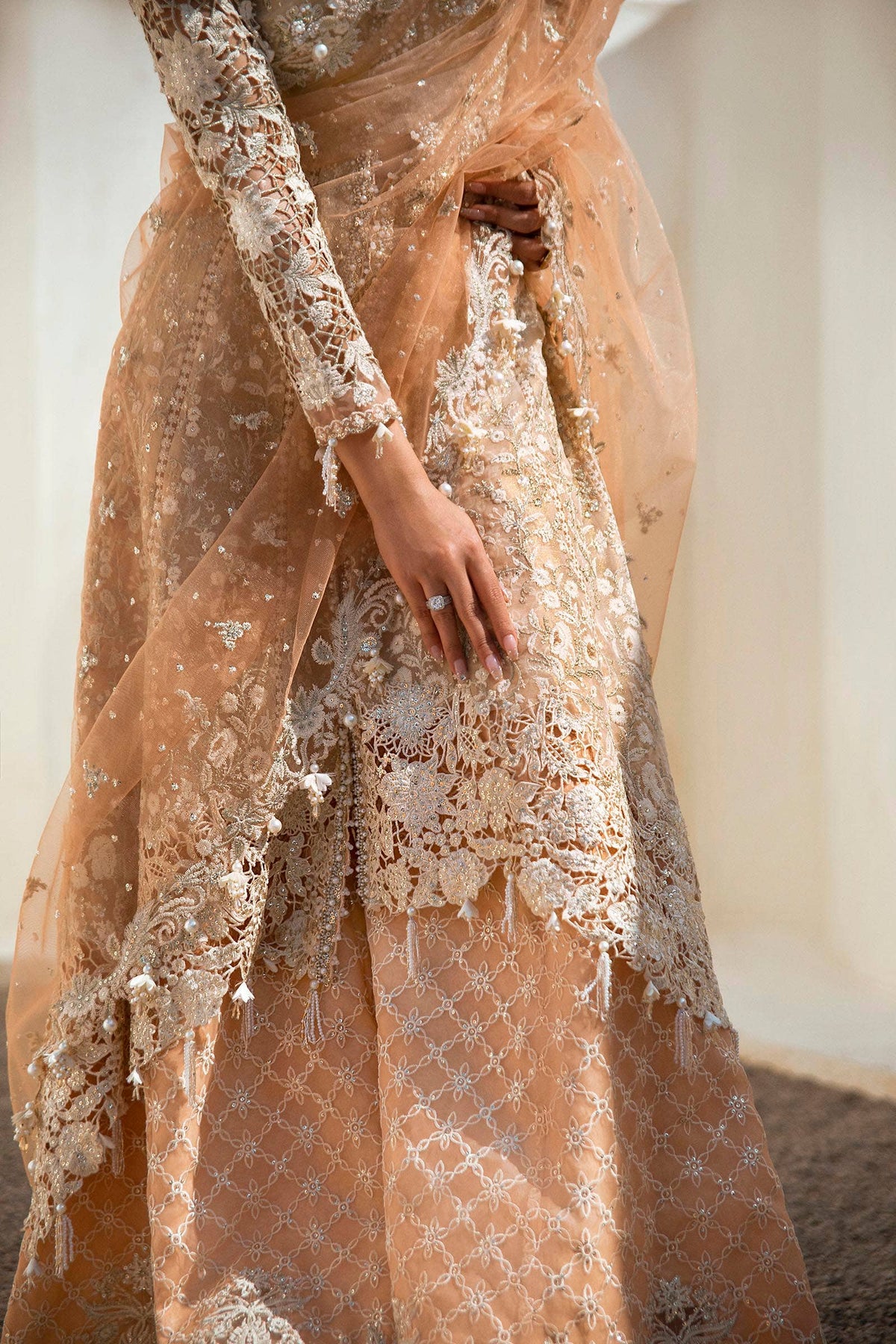 Sana Safinaz | Nura Festive 24 | N241-002-3CT - Wedding Dress - Maria Faisal