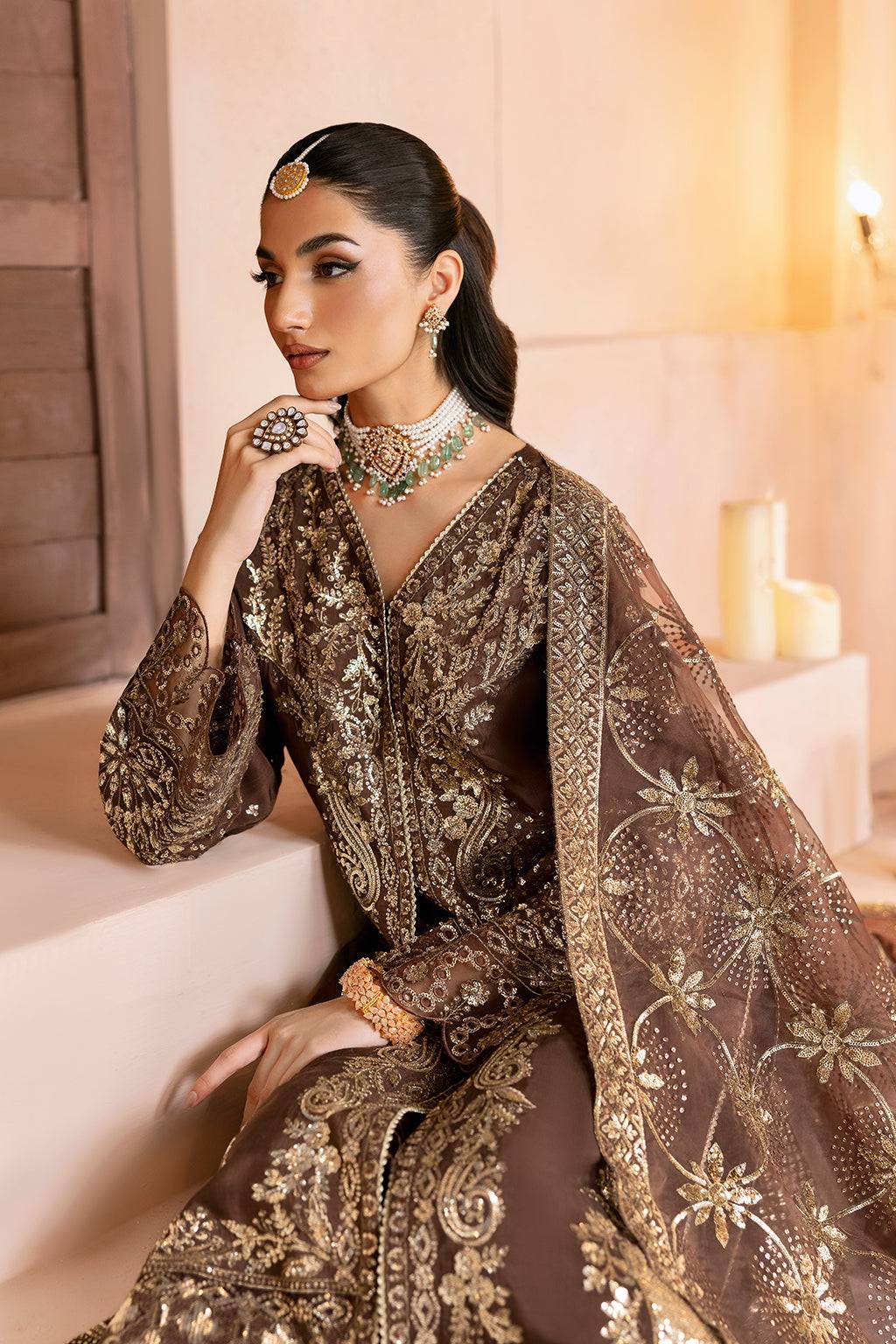 Ramsha | Shehnai Formals | SS-108 by Maria Faisal - Registered Vendor of : Ramsha - type : Ladies Clothes - 100% original wedding dresses