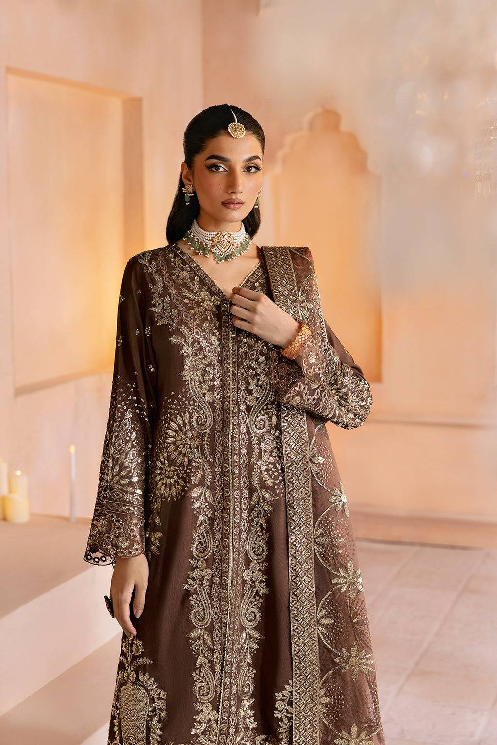 Ramsha | Shehnai Formals | SS-108 by Maria Faisal - Registered Vendor of : Ramsha - type : Ladies Clothes - 100% original wedding dresses