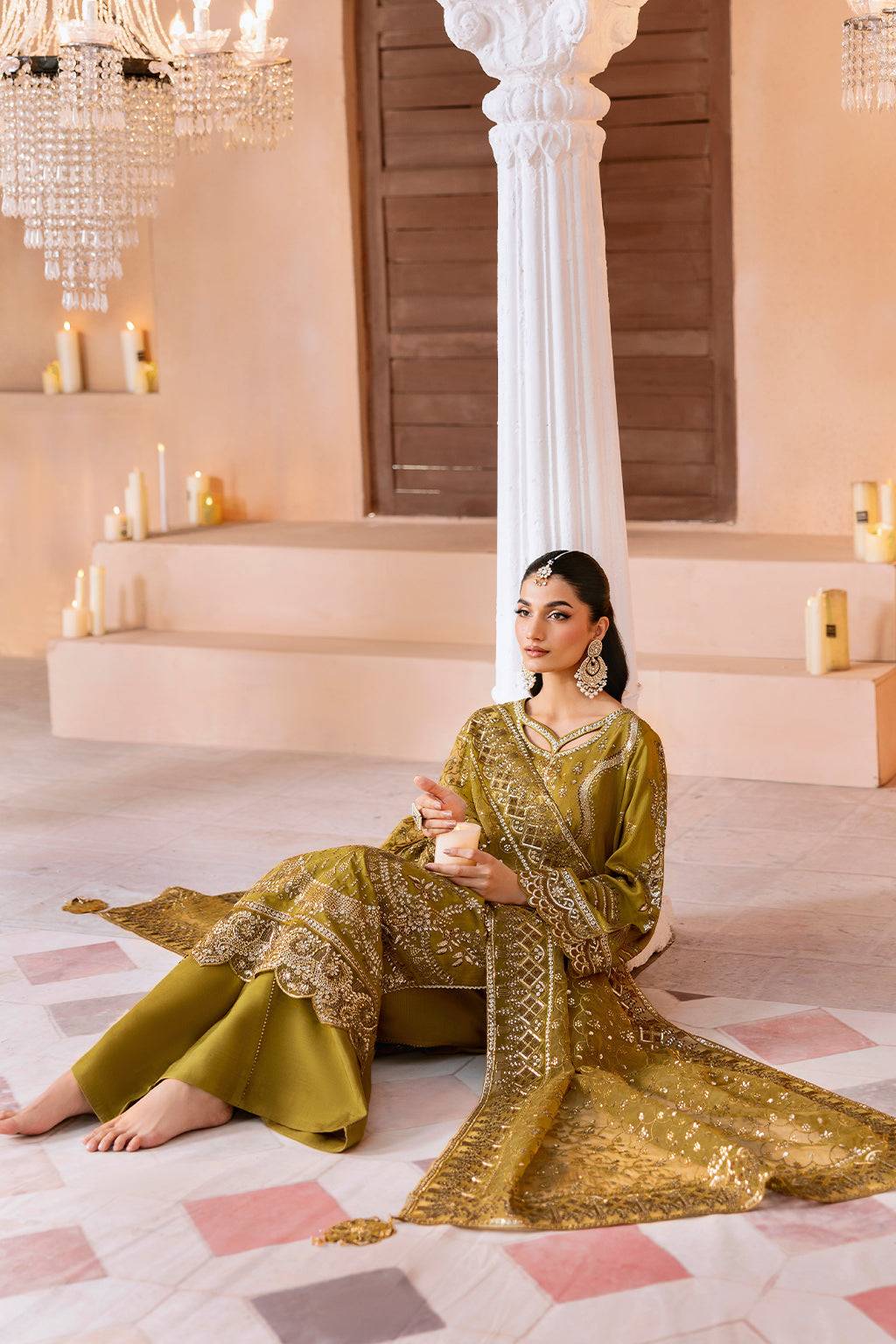 Ramsha | Shehnai Formals | SS-106 by Maria Faisal - Registered Vendor of : Ramsha - type : Ladies Clothes - 100% original wedding dresses