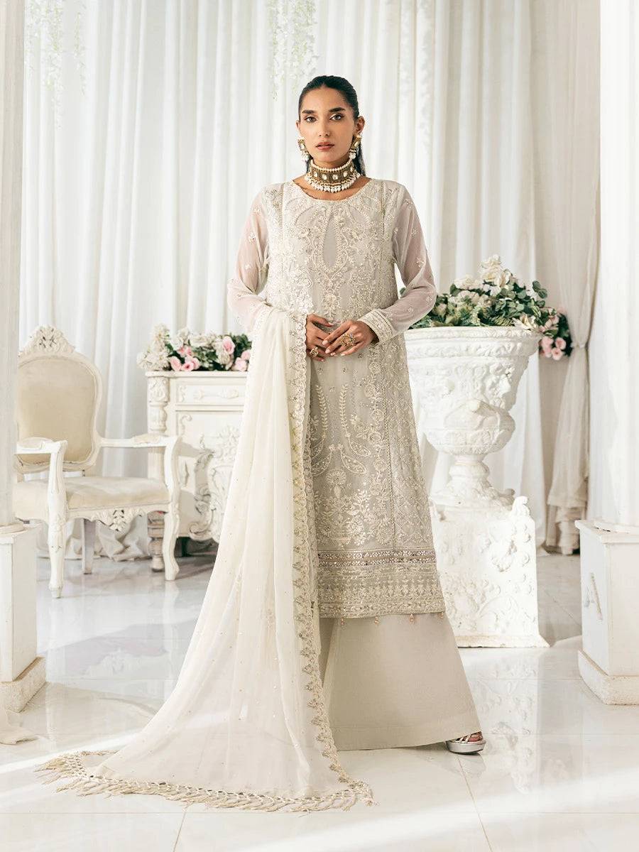 Salitex | Signature Festive Chiffon | CH037 by Maria Faisal - Registered Vendor of : Salitex - type : Ladies Clothes - 100% original wedding dresses