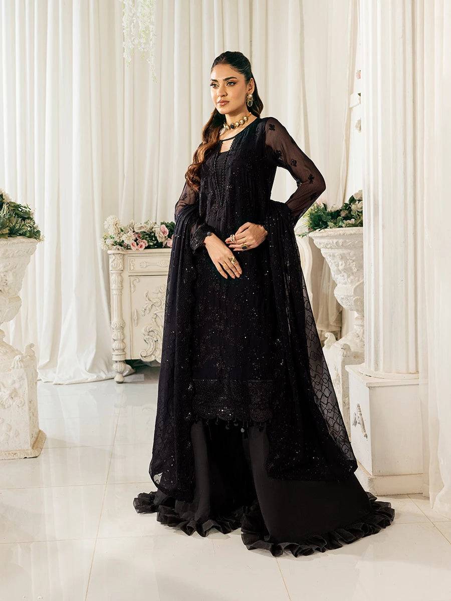 Salitex | Signature Festive Chiffon | CH048 by Maria Faisal - Registered Vendor of : Salitex - type : Ladies Clothes - 100% original wedding dresses