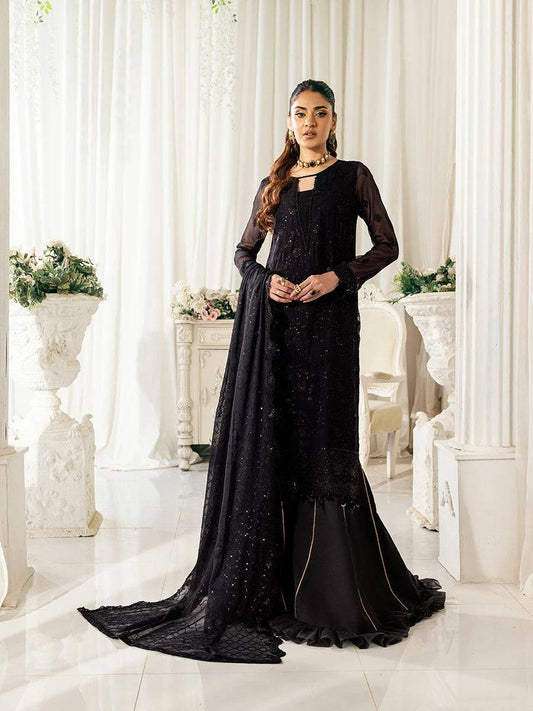 Salitex | Signature Festive Chiffon | CH048 by Maria Faisal - Registered Vendor of : Salitex - type : Ladies Clothes - 100% original wedding dresses