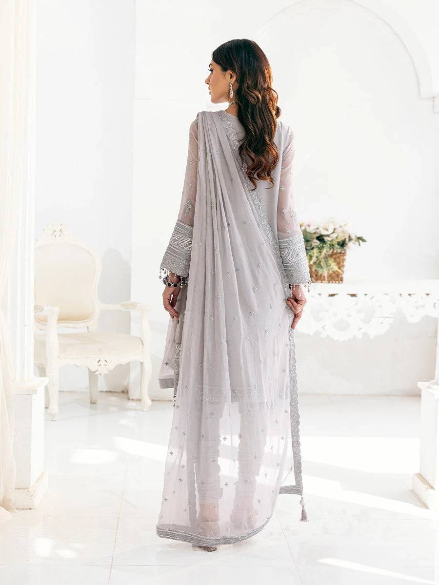 Salitex | Signature Festive Chiffon | CH034 by Maria Faisal - Registered Vendor of : Salitex - type : Ladies Clothes - 100% original wedding dresses