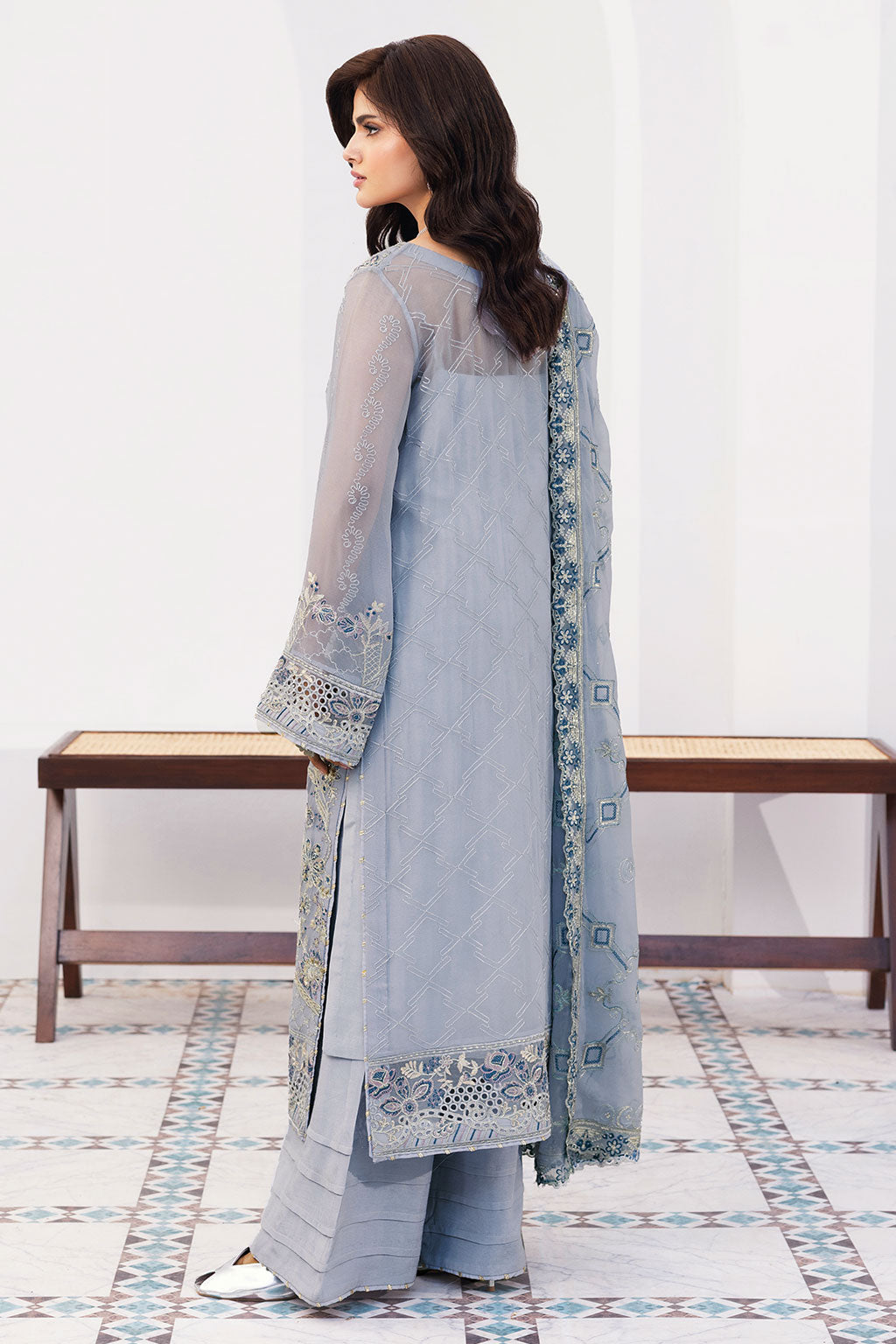 Ramsha | Sonehri Collection | BB-308 - Formal Dress - available at Maria Faisal in UK and USA.