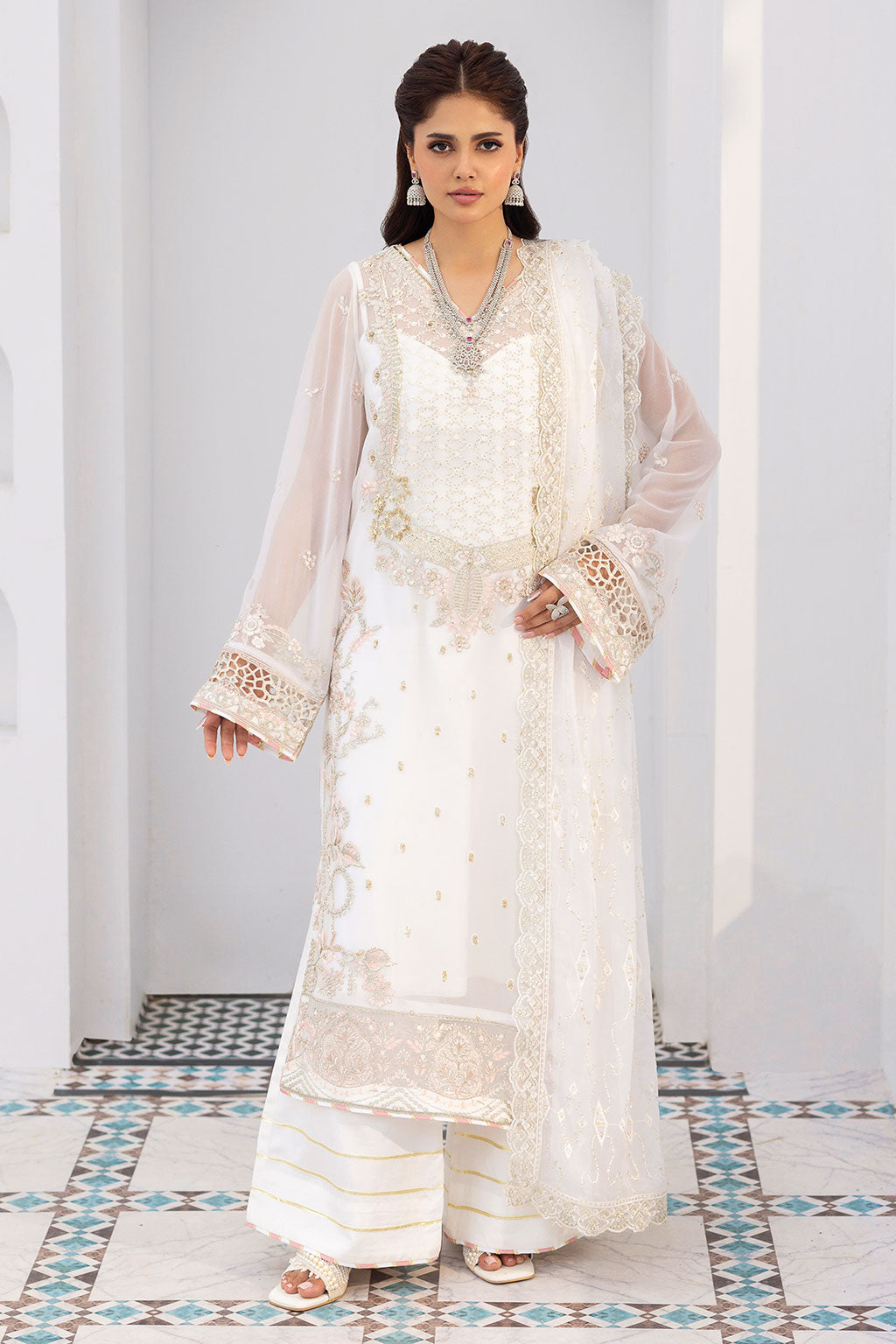 Ramsha | Sonehri Collection | BB-305 - Formal Dress - available at Maria Faisal in UK and USA.