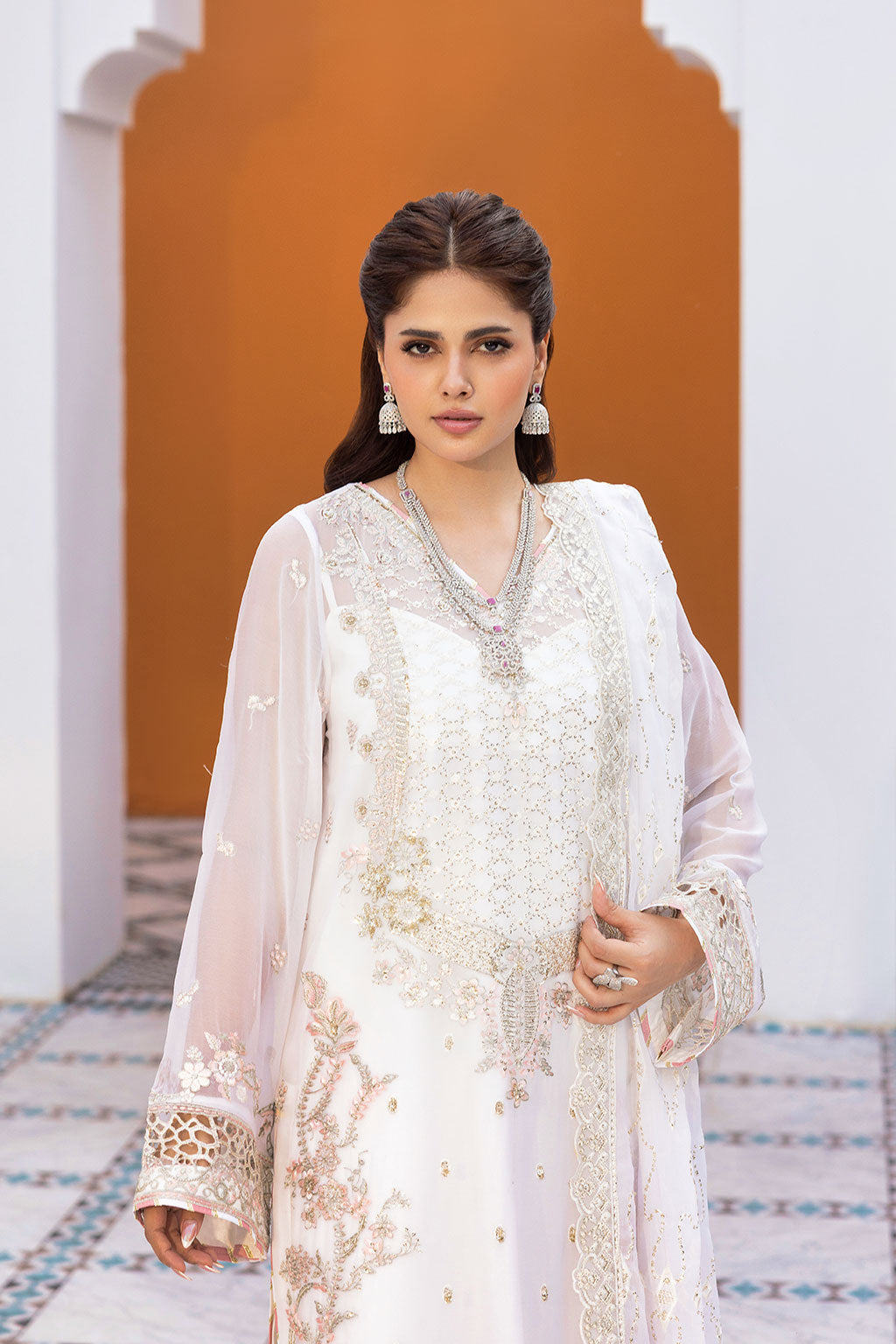 Ramsha | Sonehri Collection | BB-305 - Formal Dress - available at Maria Faisal in UK and USA.
