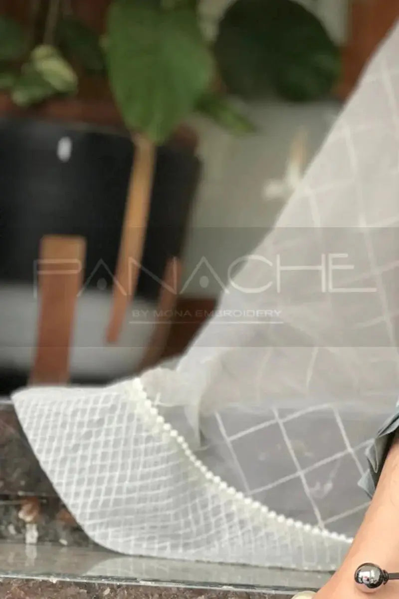 Panache | Pret | Spry Slate by Maria Faisal - Registered Vendor of : Panache By Mona - type : Ladies Clothes - 100% original wedding dresses