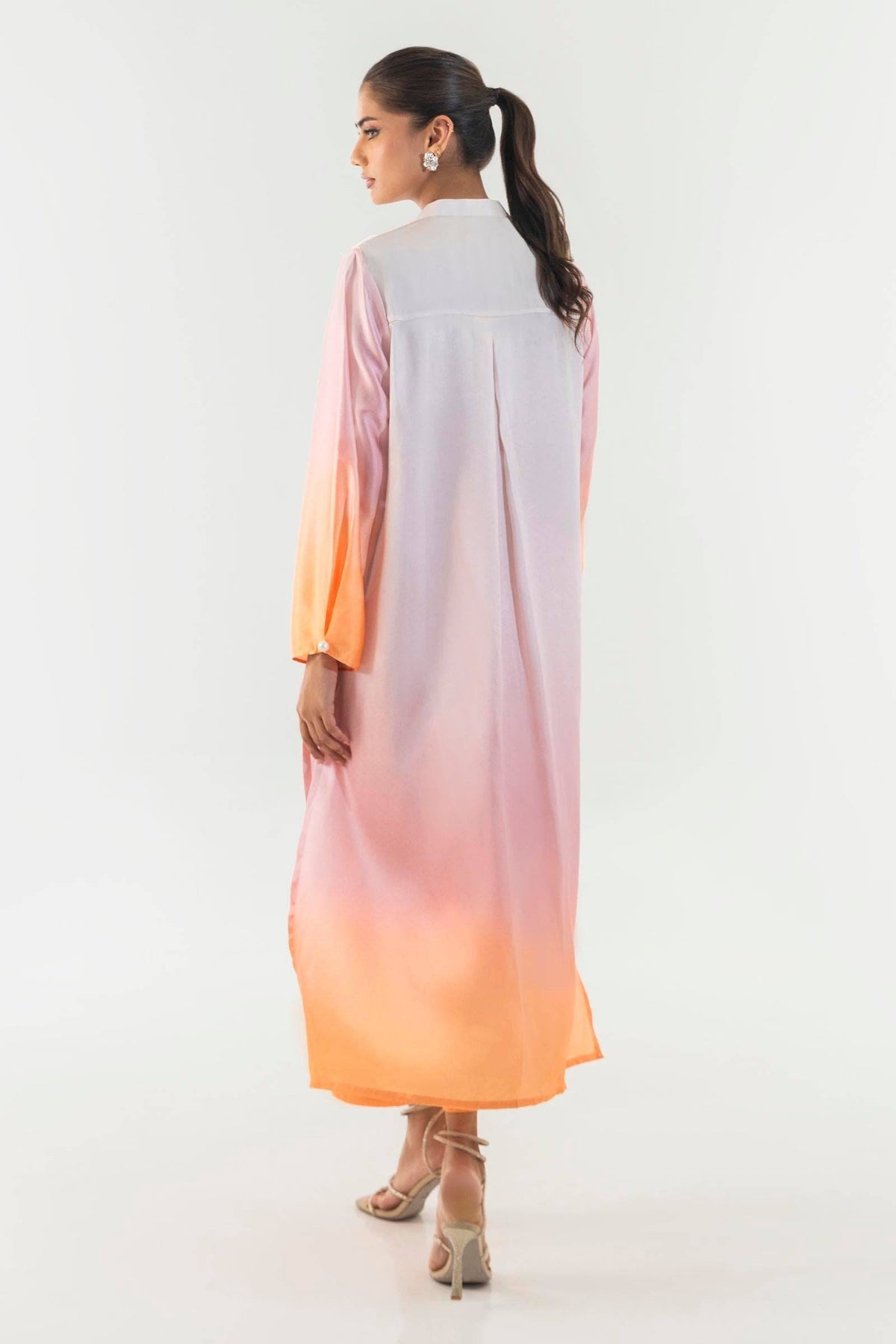 Sana Safinaz | Silk Tunics | SS24STP164P2T by Maria Faisal - Registered Vendor of : Sana Safinaz - type : Ladies Clothes - 100% original wedding dresses