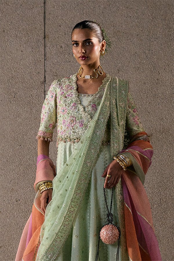 Suffuse | Freeshia Rtw 25 | Aymara - Formal Dress - available at Maria Faisal in UK and USA.