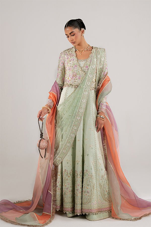 Suffuse | Freeshia Rtw 25 | Aymara - Formal Dress - available at Maria Faisal in UK and USA.