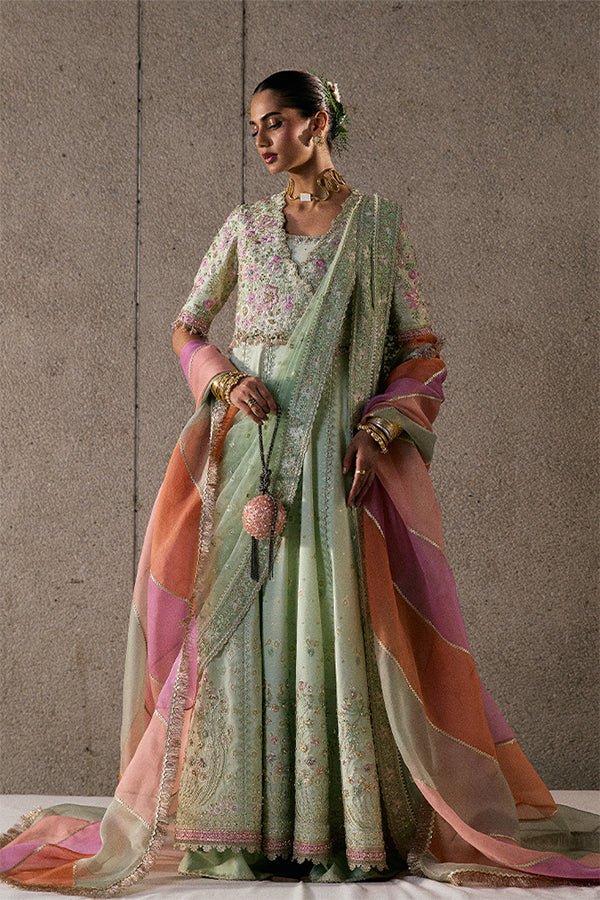 Suffuse | Freeshia Rtw 25 | Aymara - Formal Dress - available at Maria Faisal in UK and USA.