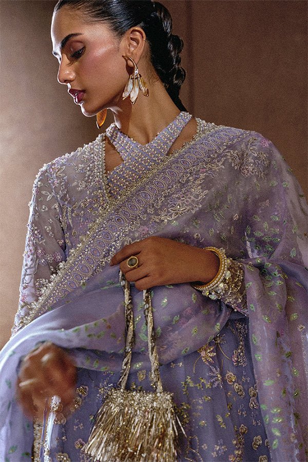 Suffuse | Freeshia Rtw 25 | Calira - Formal Dress - available at Maria Faisal in UK and USA.