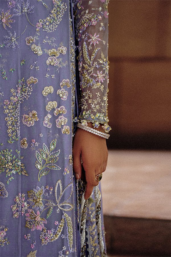 Suffuse | Freeshia Rtw 25 | Calira - Formal Dress - available at Maria Faisal in UK and USA.