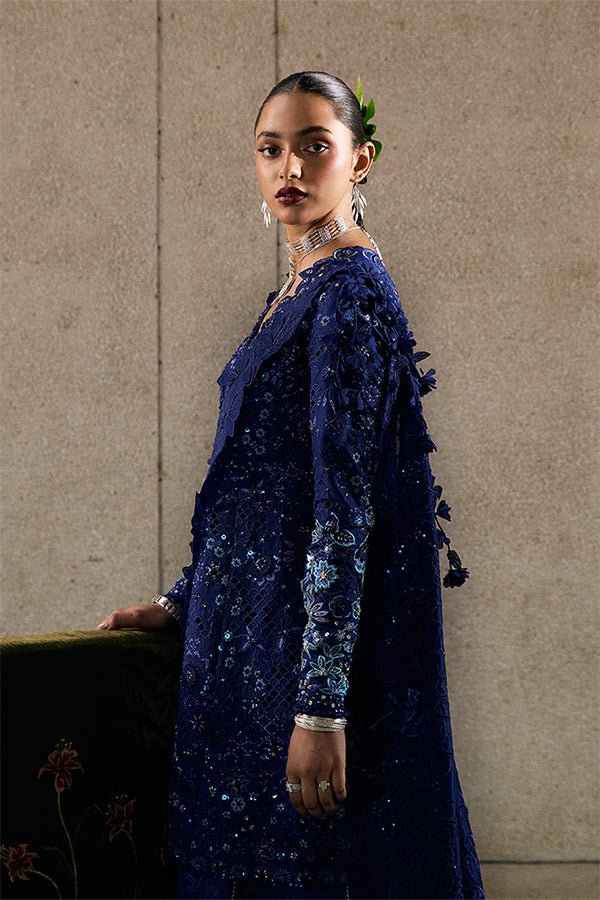 Suffuse | Freeshia Rtw 25 | Freyssa - Formal Dress - available at Maria Faisal in UK and USA.