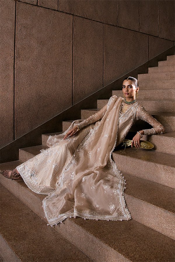 Suffuse | Freeshia Rtw 25 | Ismira - Formal Dress - available at Maria Faisal in UK and USA.