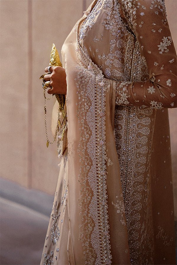 Suffuse | Freeshia Rtw 25 | Ismira - Formal Dress - available at Maria Faisal in UK and USA.