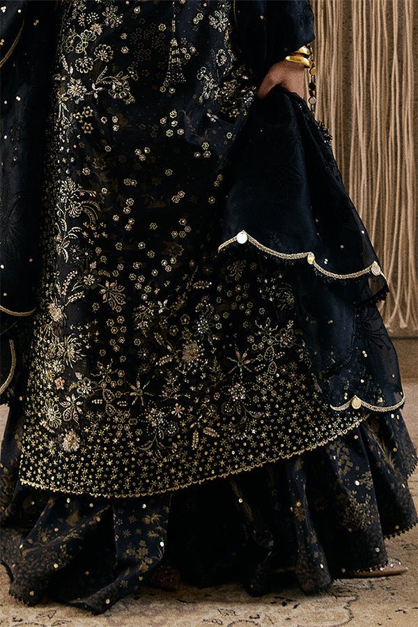 Suffuse | Freeshia Rtw 25 | Kiaray - Formal Dress - available at Maria Faisal in UK and USA.