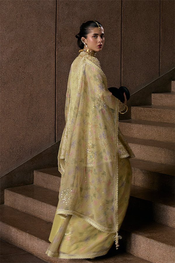 Suffuse | Freeshia Rtw 25 | Merivah - Formal Dress - available at Maria Faisal in UK and USA.