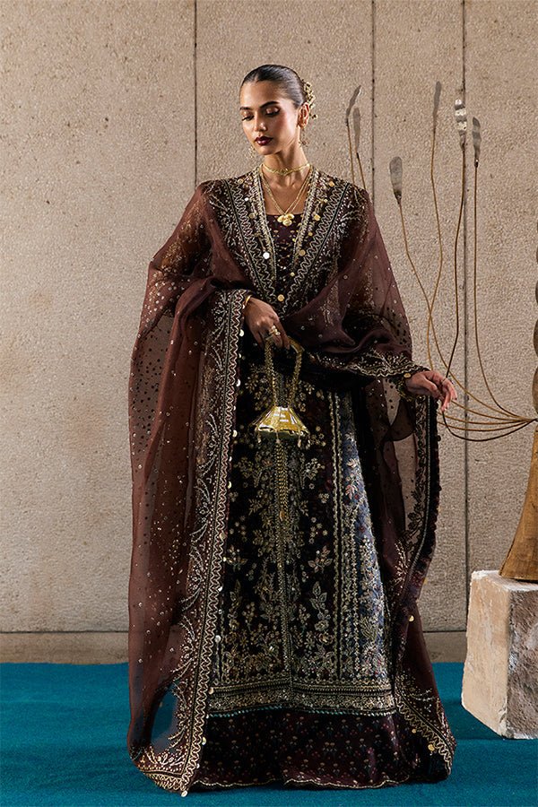 Suffuse | Freeshia Rtw 25 | Vionna - Formal Dress - available at Maria Faisal in UK and USA.