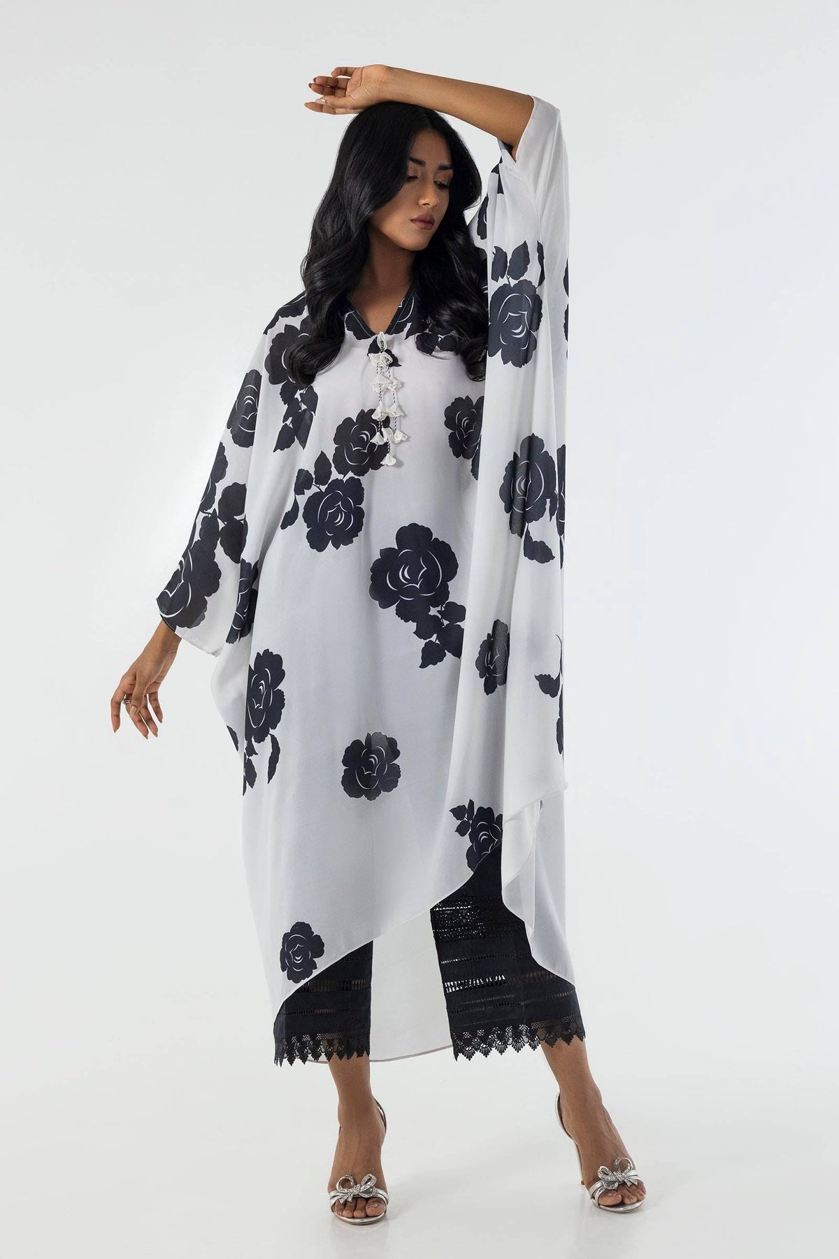 Sana Safinaz | Silk Tunics | SX24STP187 by Maria Faisal - Registered Vendor of : Sana Safinaz - type : Ladies Clothes - 100% original wedding dresses