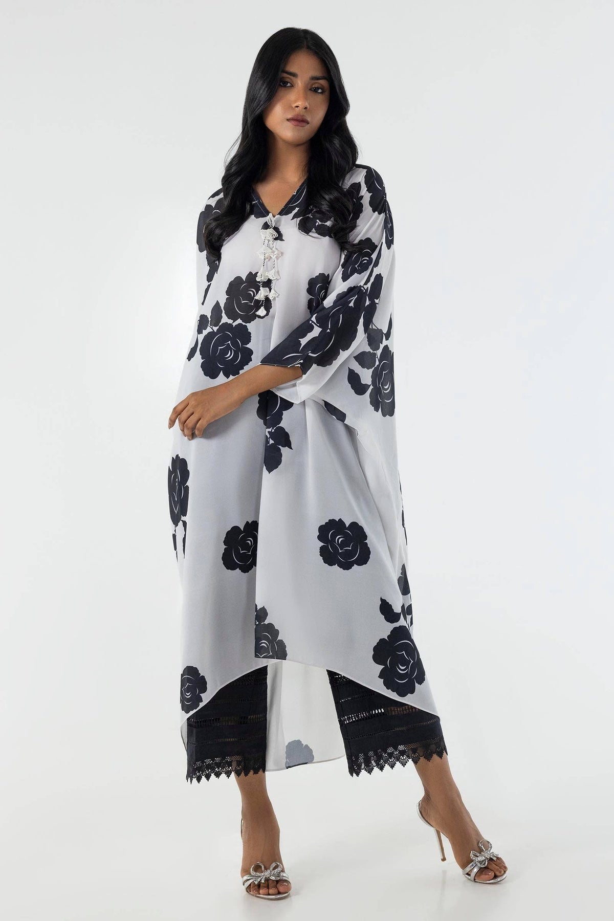 Sana Safinaz | Silk Tunics | SX24STP187 by Maria Faisal - Registered Vendor of : Sana Safinaz - type : Ladies Clothes - 100% original wedding dresses