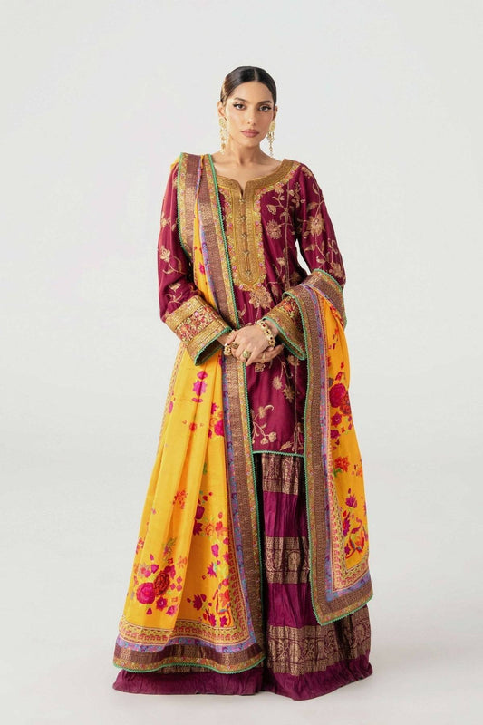 Fahad Hussayn | Jalsa Ghar | Tojis by Maria Faisal - Registered Vendor of : Fahad Hussayn - type : Ladies Clothes - 100% original wedding dresses