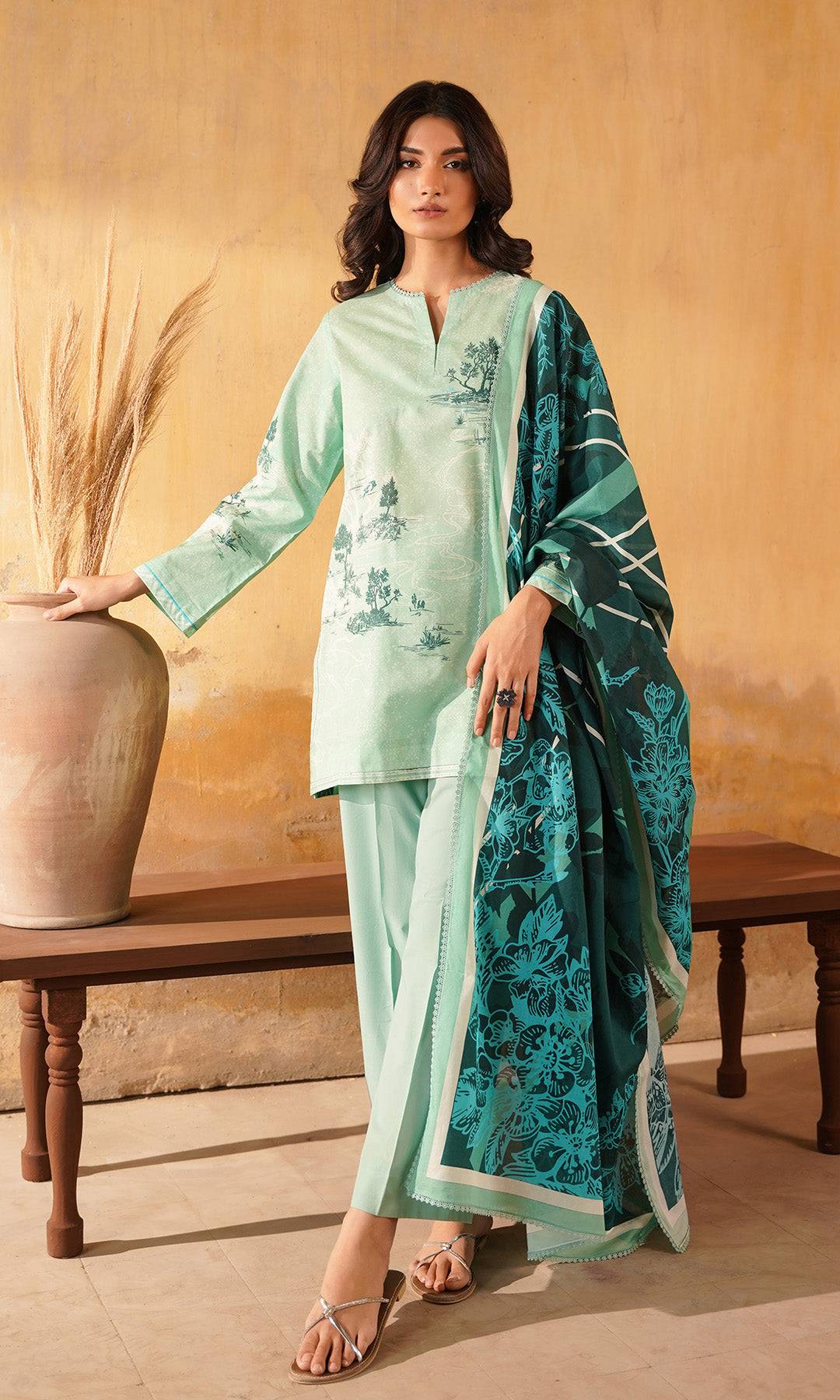 Sahar | Selene Vol 2 | Celadon Bloom by Maria Faisal - Registered Vendor of : Sahar - type : Ladies Clothes - 100% original wedding dresses