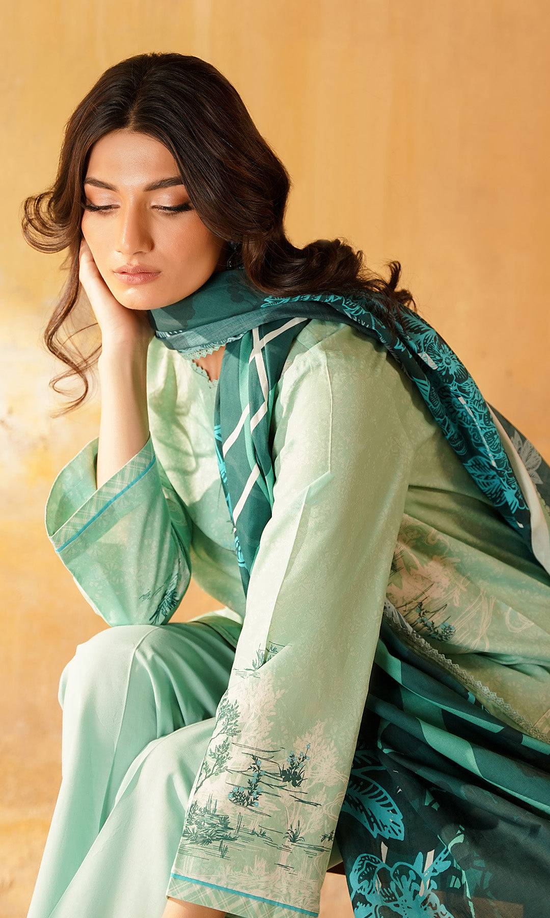 Sahar | Selene Vol 2 | Celadon Bloom by Maria Faisal - Registered Vendor of : Sahar - type : Ladies Clothes - 100% original wedding dresses
