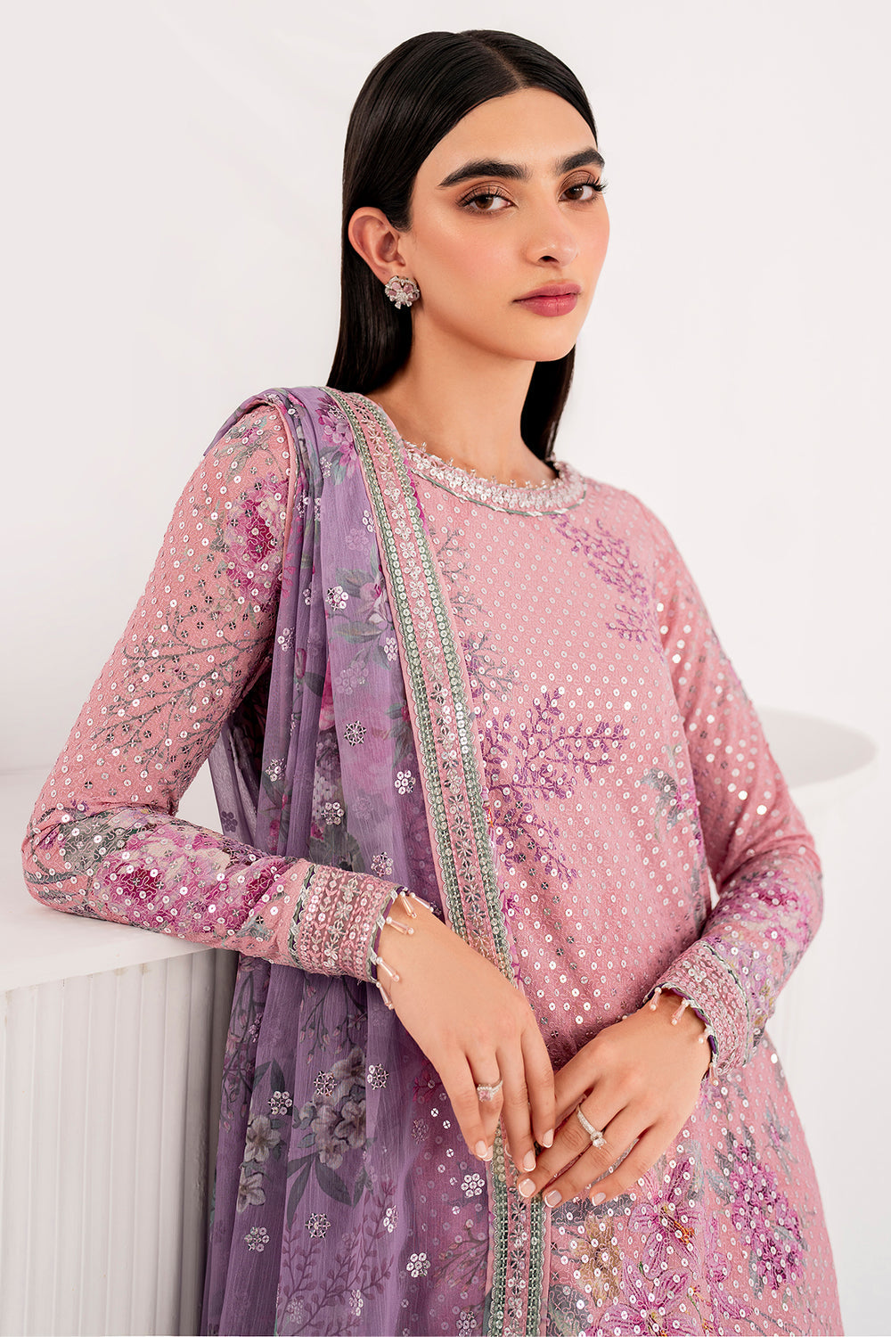 Jazmin | Formals Collection | CHIFFON UC-3061 - Ladies Clothes - Maria Faisal