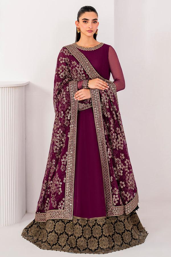 Jazmin | Formals Collection | CHIFFON UC-3057 - Ladies Clothes - Maria Faisal
