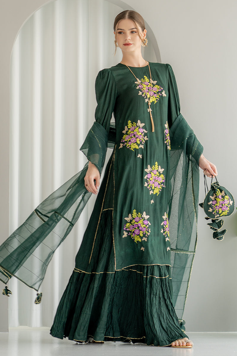 Ego | Diva Premium | EMERALD 3 PIECE - Luxury - Maria Faisal