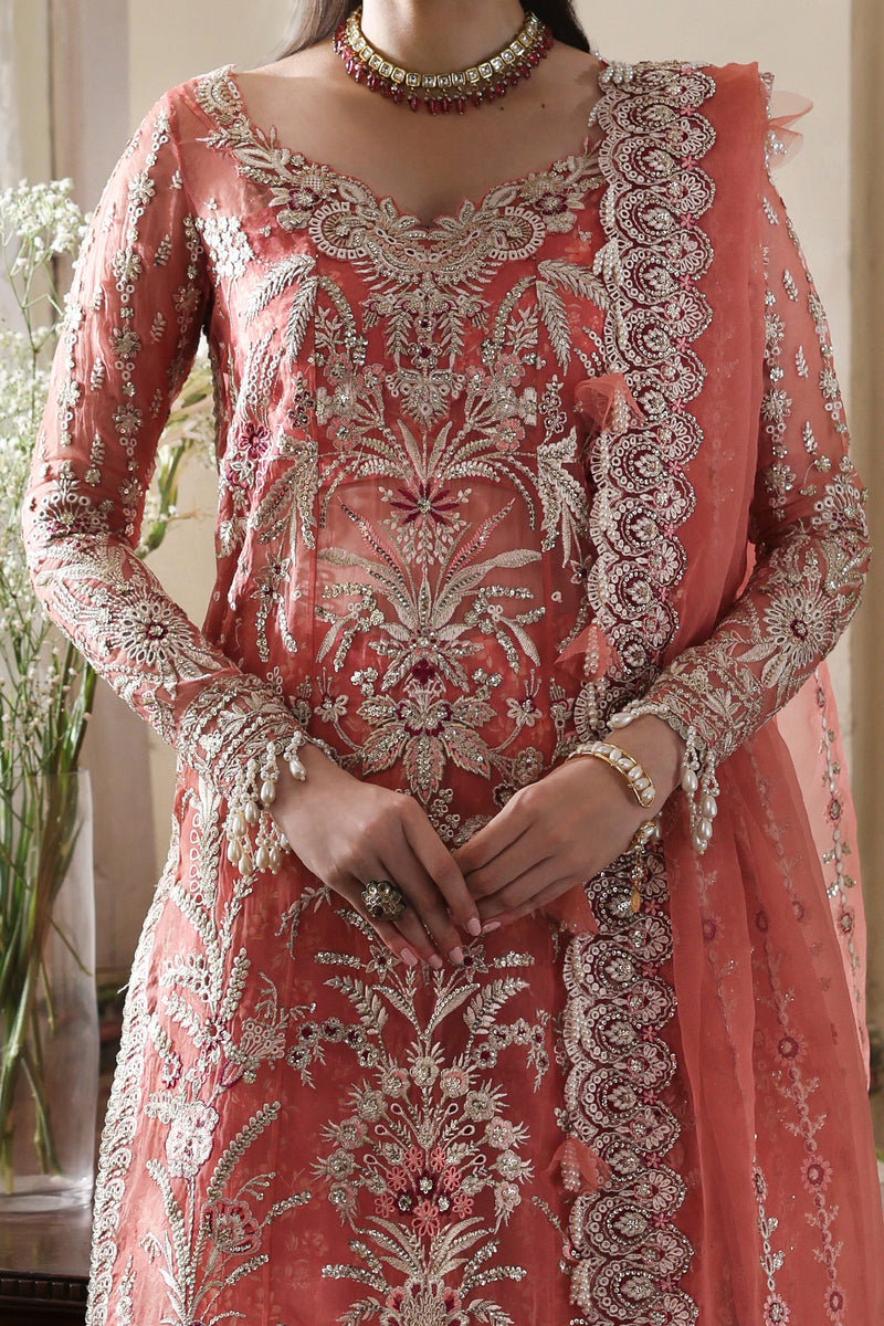 Afrozeh | Dastangoi 25 | Serenight - Wedding Dress - available at Maria Faisal in UK and USA.