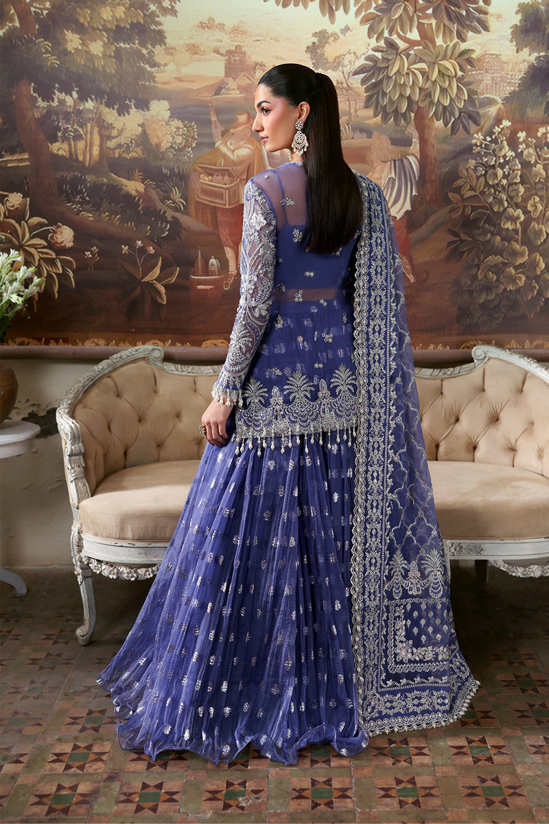 Afrozeh | Dastangoi 25 | Bloomveil - Wedding Dress - available at Maria Faisal in UK and USA.