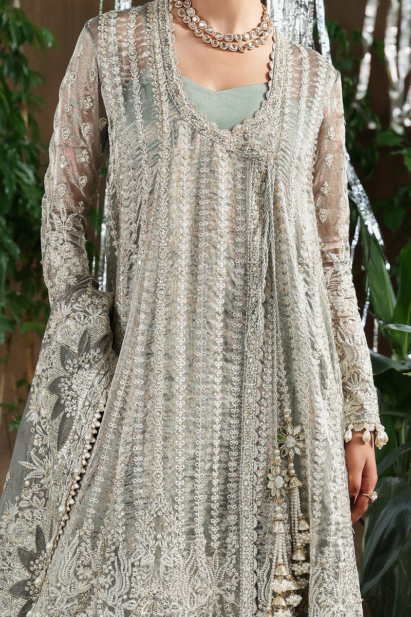 Afrozeh | Dastangoi 25 | Candlenight - Wedding Dress - available at Maria Faisal in UK and USA.