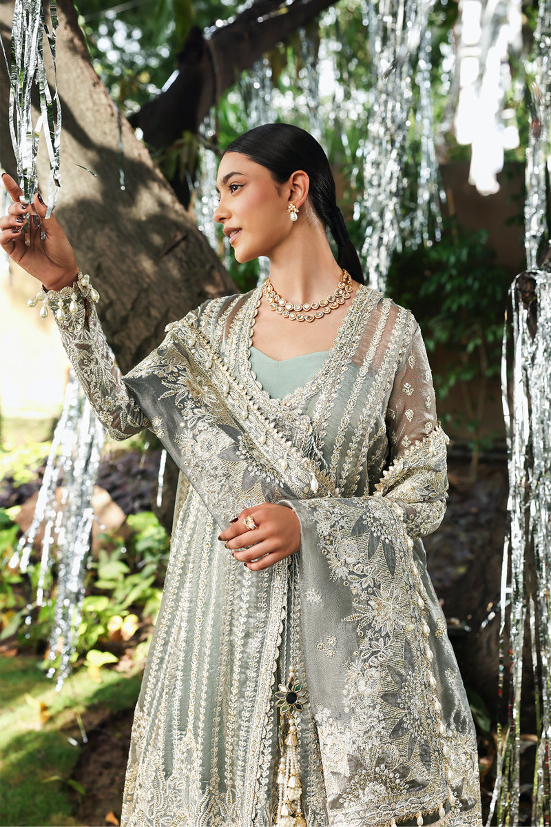 Afrozeh | Dastangoi 25 | Candlenight - Wedding Dress - available at Maria Faisal in UK and USA.