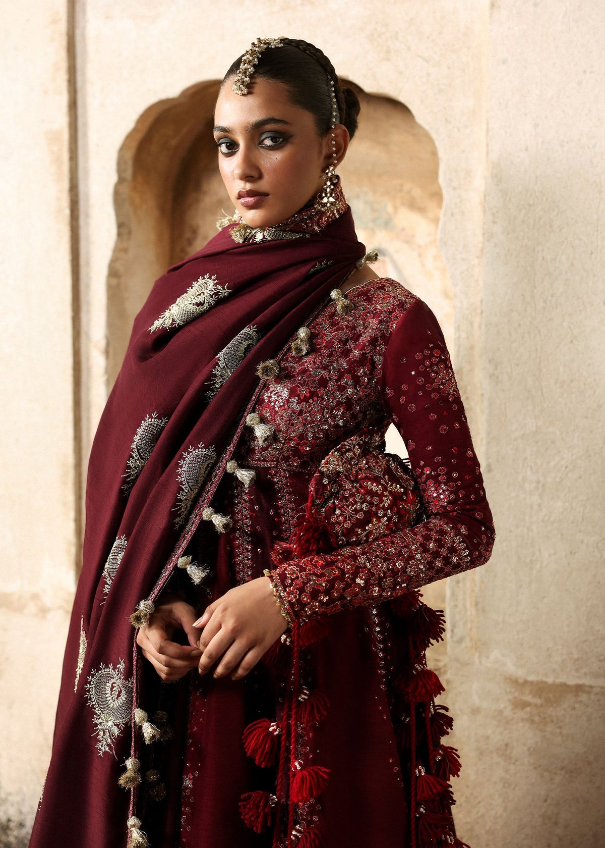 Hussain Rehar | Mussarat Festive 25 | Gulnar - Ladies Clothes - Maria Faisal