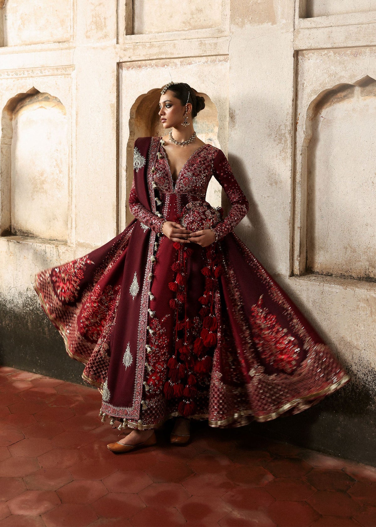 Hussain Rehar | Mussarat Festive 25 | Gulnar - Ladies Clothes - Maria Faisal