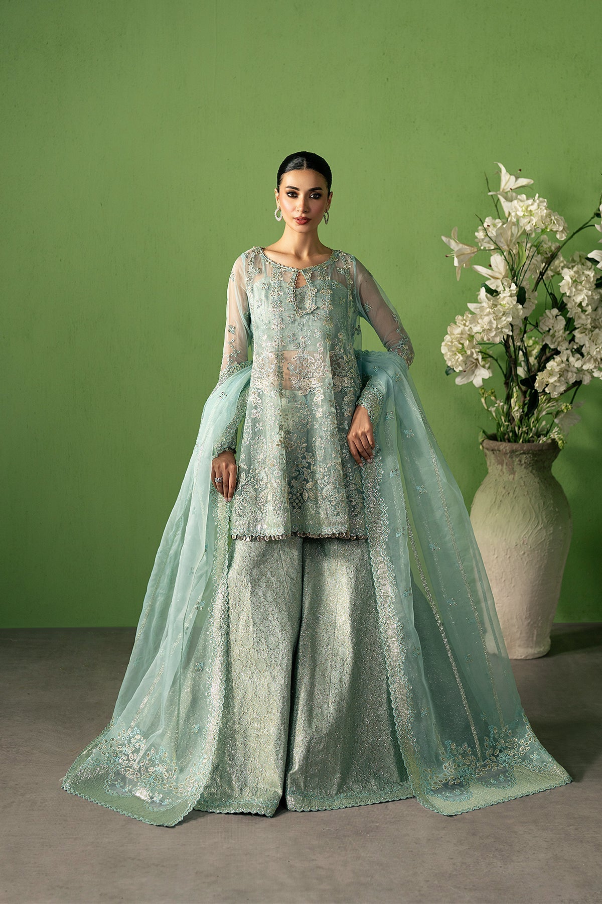 Ayzel | Pehli Nazar 25 | Zarbaaf - Ladies Clothes - Maria Faisal