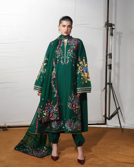 Jugnu Lahore | The Reserved View SS Edit | Bezan - Dress - available at Maria Faisal in UK and USA.